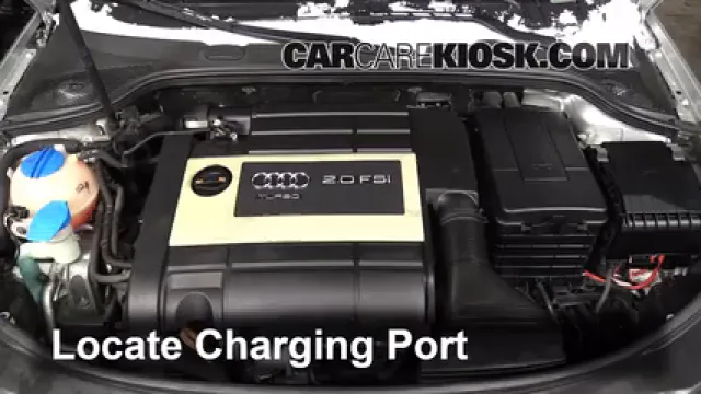 2007 Audi A3 2.0L 4 Cyl. Turbo Climatisation Ajouter du réfrigérant